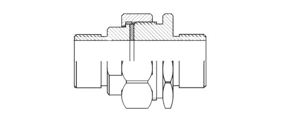 Dimensiones del esquema de los conectores a prueba de explosiones SU serie